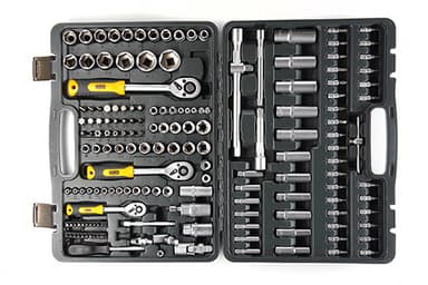 Набір насадок 72Т CrV ¼, ⅜, ½ 171шт СИЛА