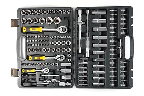 Набір насадок 72Т CrV ¼, ⅜, ½ 171шт СИЛА