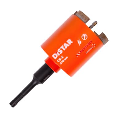 Свердло алмазне DDS-W 072x70-4xSDS+ DLD 072 CS-X