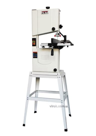 Стрічкопильний верстат JET JWBS-10 : 230 В, 0,6(0,37)кВт; 0-45°.полотно 1712х 3-13 мм