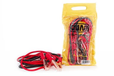 Дроти пускові 200А, 12V, Ø 8мм, 2,5м (кабель пусковий, прикурювач аккумулятору) (пакет) СИЛА
