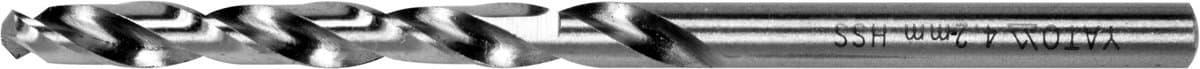 Свердло по металу YATO HSS 4241 PREMIUM, Ø=4,8х85мм до. нержавіючої і високолегов. сталі, литва[100]