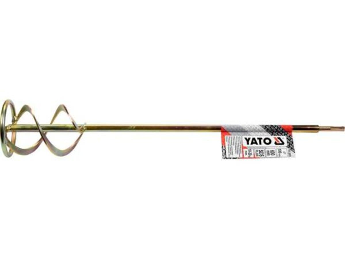 Міксер для буд.сумішей оцинкований YATO: Ø=100 x 600мм, SDS+, 10-20 кг [16]