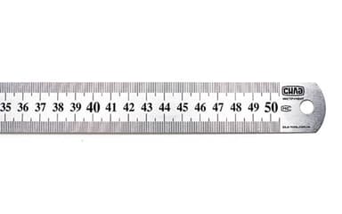 Лінійка з нержавіючої сталі 500мм х 0,6мм Стандарт СИЛА