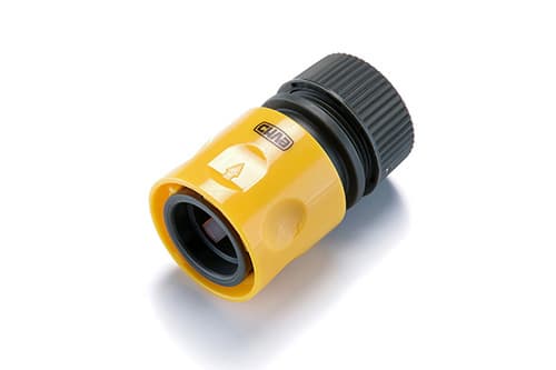 Конектор швидкознімний з аквастопом 1/2 для шлангу 1/2 СИЛА