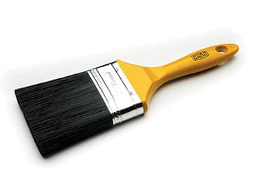 Пензель флейцевий чорний штучний ворс 3'' СИЛА