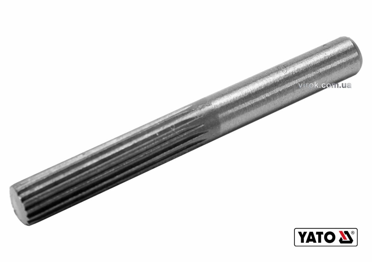 Фреза циліндрична по металу YATO : Ø6 x 25/55 мм, HSS 4241, хвостовик- Ø6 мм [80]