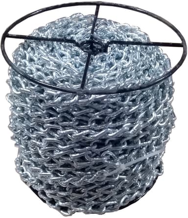 Ланцюг кручений ланкою оцинкований ТМ "VIROK" DIN 5686; Ø= 8 мм, 25 кг, l= 19,5 м ± 1,0% (TR)