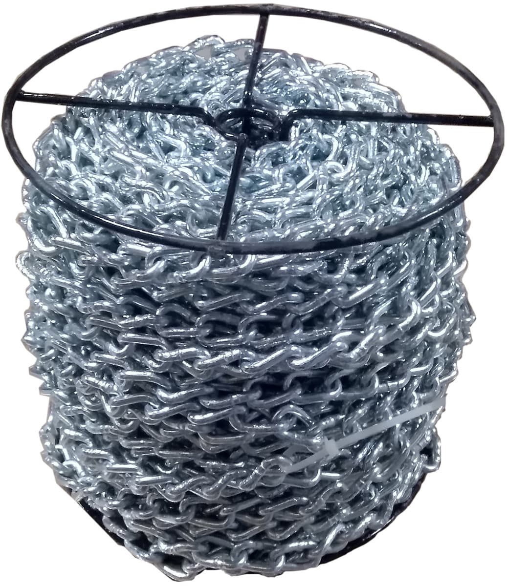 Ланцюг кручений ланкою оцинкований ТМ "VIROK" DIN 5686; Ø= 8 мм, 25 кг, l= 19,5 м ± 1,0% (TR)