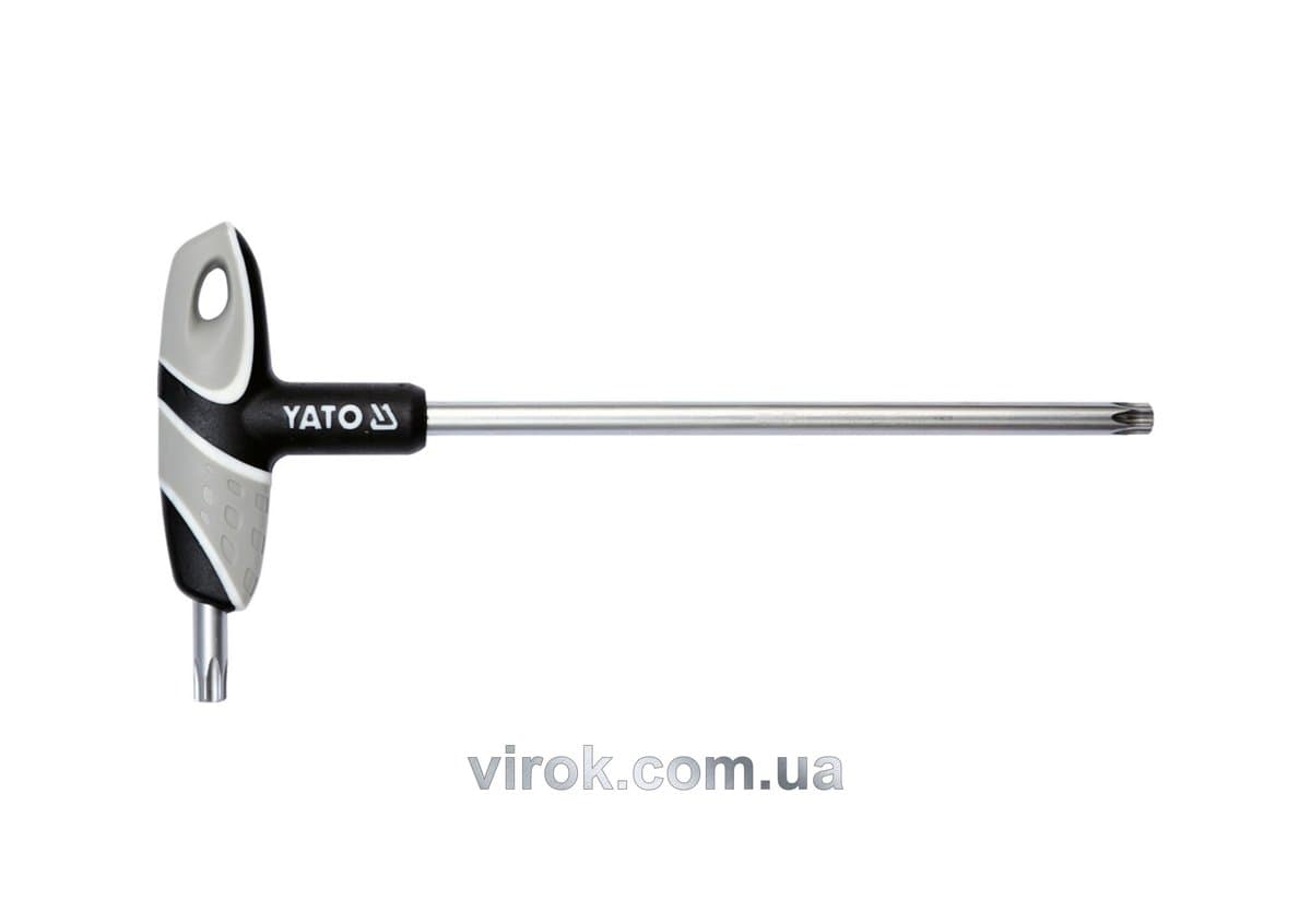 Ключ "TORX" YATO : "T"- образний, Т50, двосторонній, L= 200 мм [12/96]