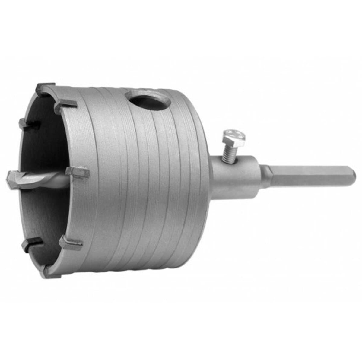 Свердло коронка по бетону YATO : Ø= 80 мм з направляючою, шестигранний хвостовик [20]