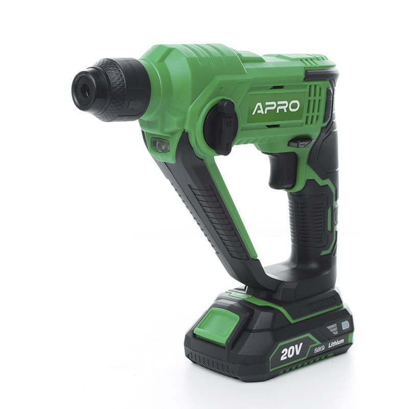 APRO Перфоратор 20CH SDS+ 1.5 Дж 1АКБ 2А ЗП кейс