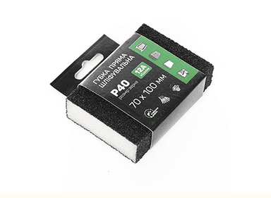 Губка шліфувальна чотирьохстороння пряма P400 APRO