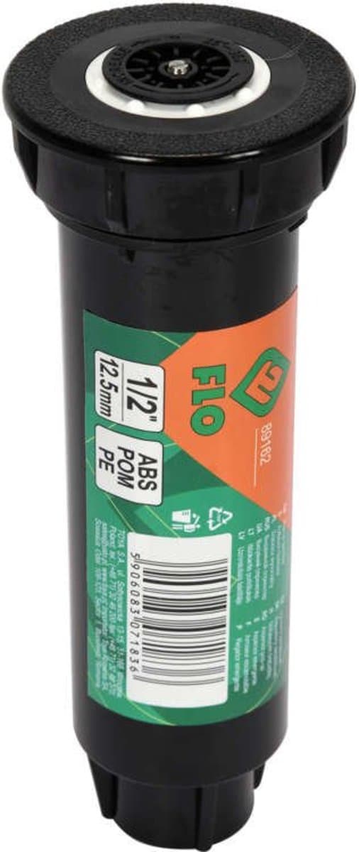 Зрошувач висувний FLO до перехідника з різьбою 1/2", l= 15+ 10 см, кут зрошув.- 25-360°
