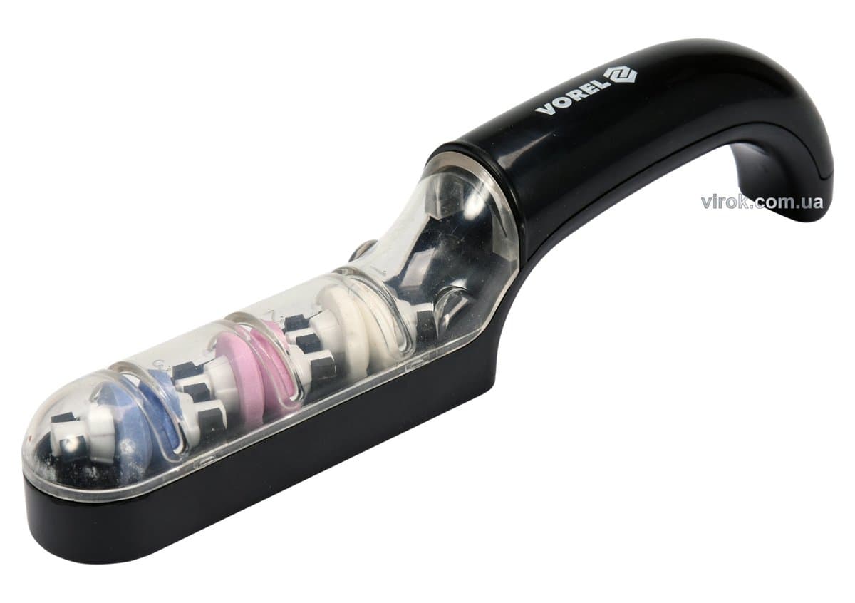 Точило для ножів VOREL з 3 положеннями [12/96]