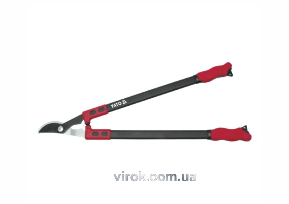 Сікатор YATO : Посилені ручки , L= 705 мм, Ø= 35 мм [12]