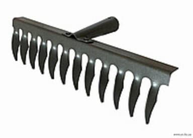 Граблі без ручки (кручений зуб) 12 зубів