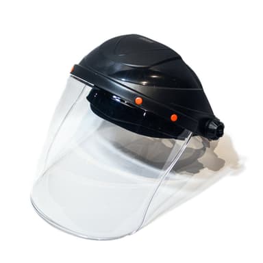 Щиток захисний з полікарбонату VIROK для обличчя , прозорий з захистом від ультрафіолету UV 400