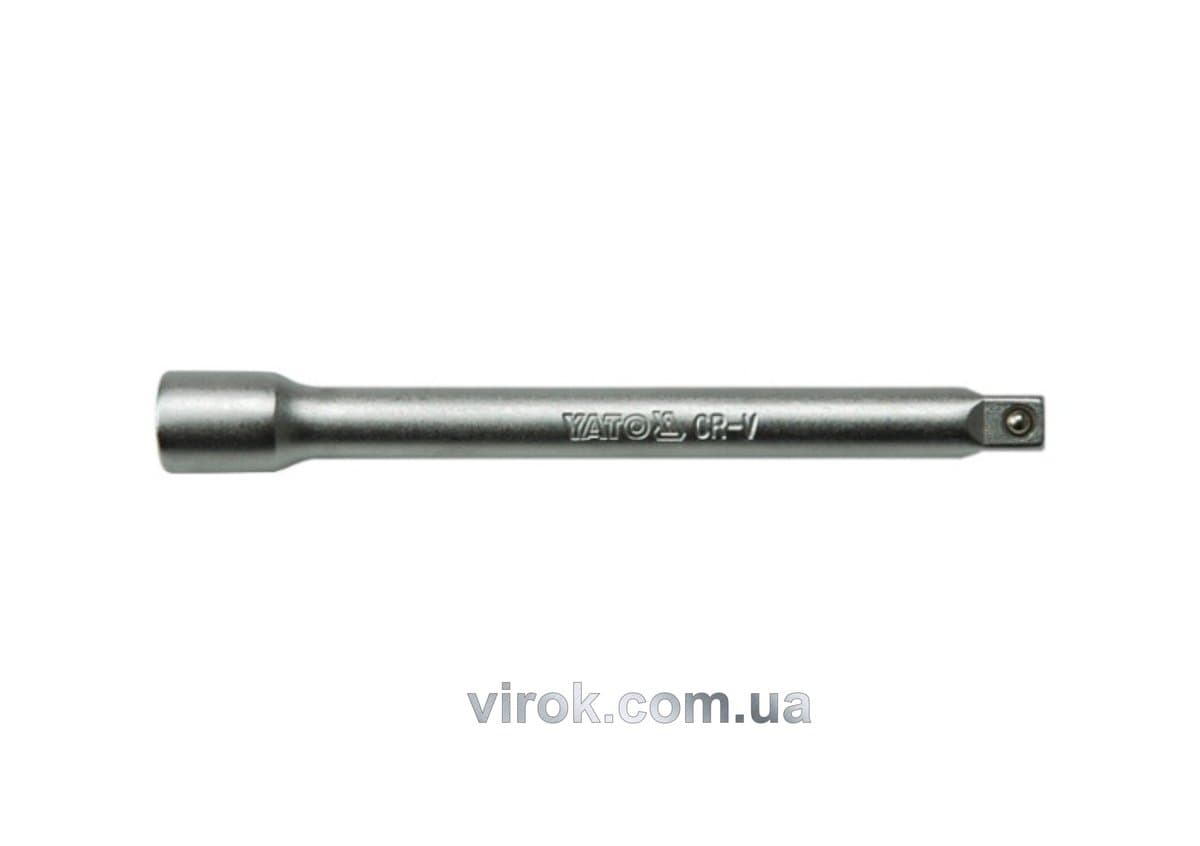 Подовжувач YATO : квадрат 1/2", L= 127 мм [5/20/80]