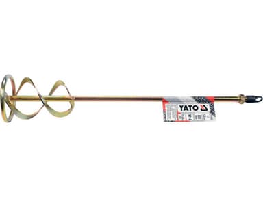 Міксер для буд.сумішей оцинкований YATO: Ø=120 x 600 мм, М14, 15-25 кг [14]