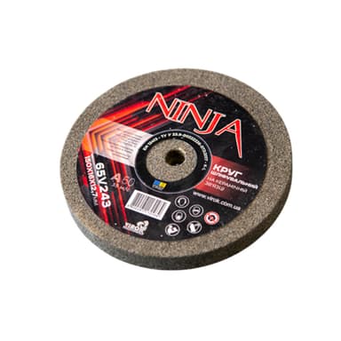 Круг для точила на керамічній зв'язці NINJA 150х16х12,7 мм F60 ТМ VIROK, твердість L
