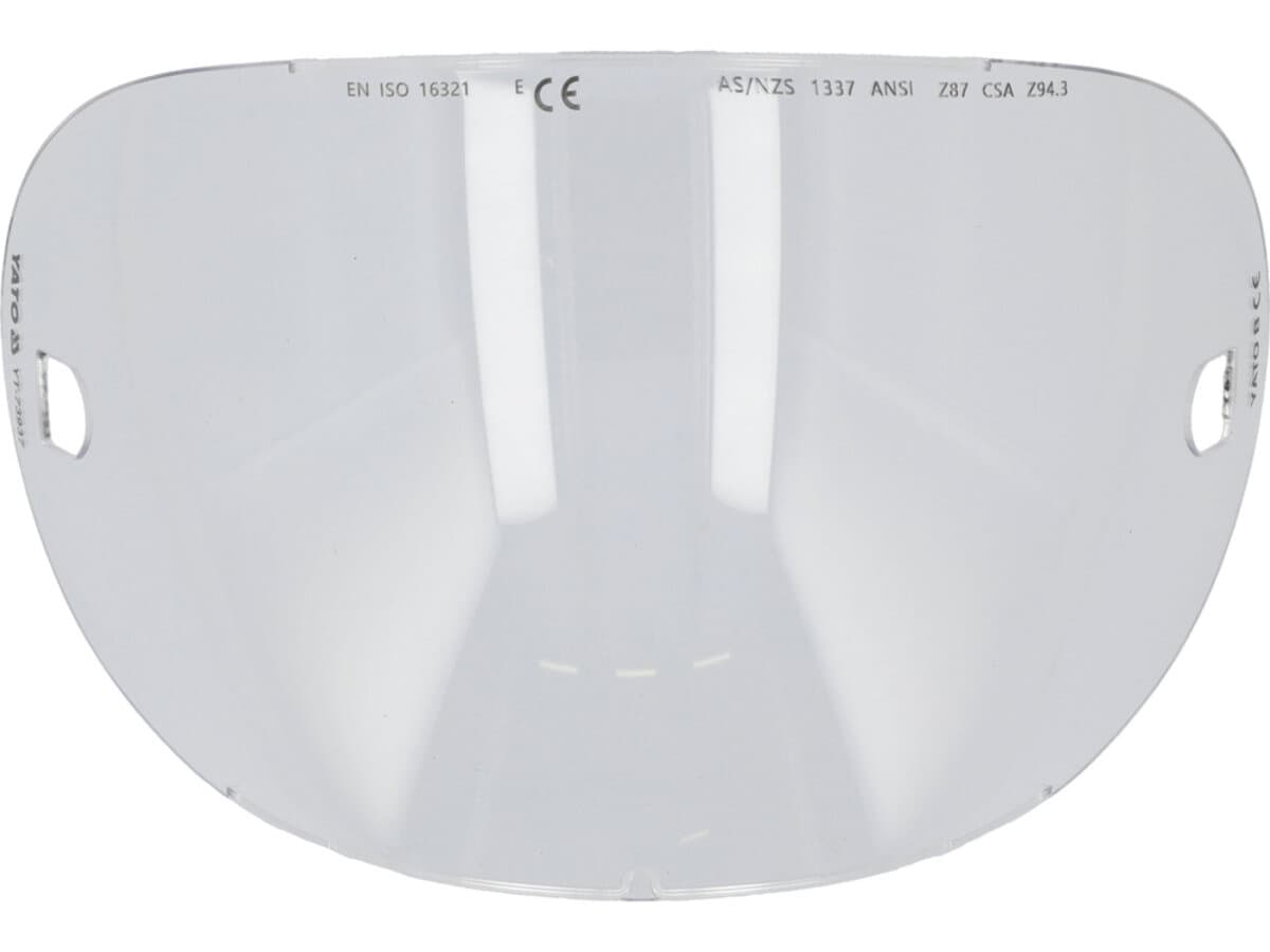 Екран захисний зовнішній YATO для масок електрозварювальника YT-73936, 270х 140 мм з полікарбонату