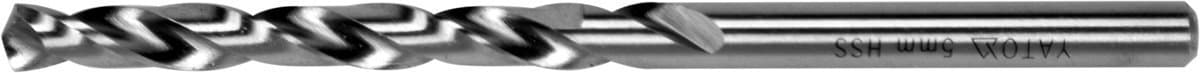 Свердло по металу YATO HSS 4241 PREMIUM, Ø=5,2х85мм до. нержавіючої і високолегов. сталі, литва[100]