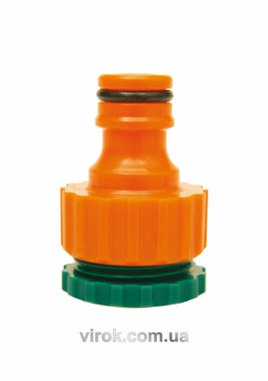 Адаптер зовнішній FLO для крана 3/4"-1/2" /ABS/ (БЛІСТЕР) [24/288]