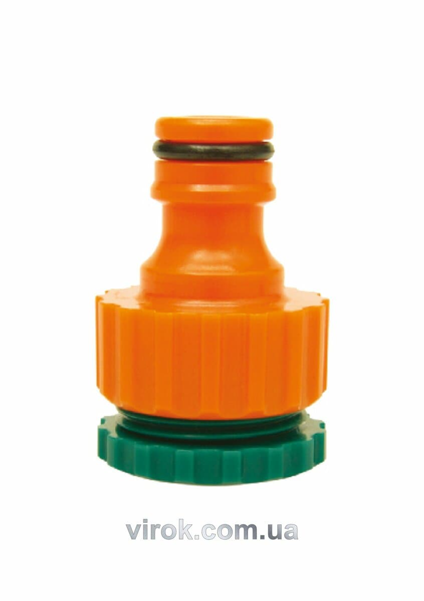 Адаптер зовнішній FLO для крана 3/4"-1/2" /ABS/ (БЛІСТЕР) [24/288]