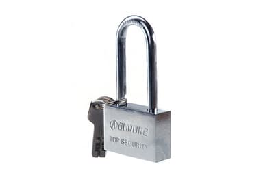 Замок навісний Extra довга дужка 58x37x18мм дисковий (фінський) ключ AURORA