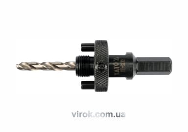 Тримач зі свердлом YATO : HEX, Ø= 5/8", для кільцевих пил Ø=32-200 мм [25/50]