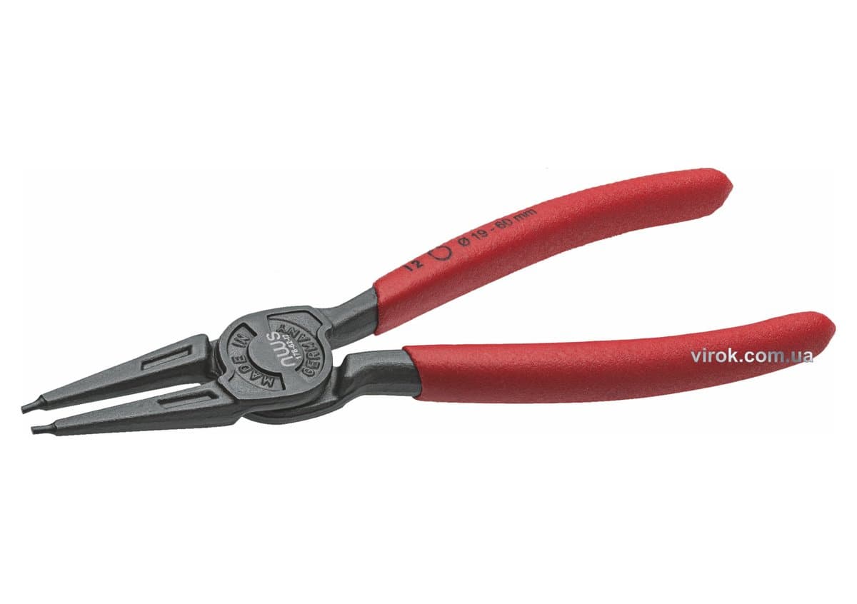 Знімач стопорних кілець NWS : прямий, L= 175 мм (стикання)