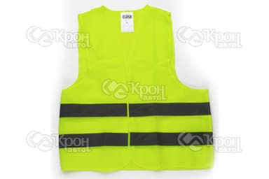 Жилет світловідбиваючий (жовтий) (розмір XXL) СИЛА