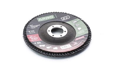 Коло пелюстково-торцеве цирконієве Р80 конус 125мм (Т29) (КПТ) APRO