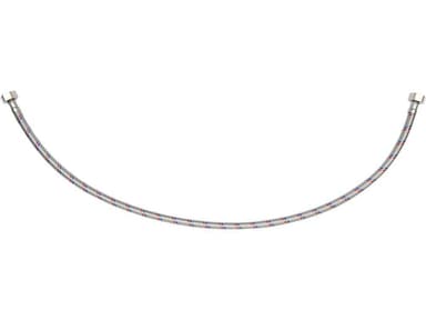 Шланг водопровідний з опліткою з нерж сталі FALA l= 800мм, Ø= 8/12, з'єднання F-1/2" х F-1/2" 1 МПа