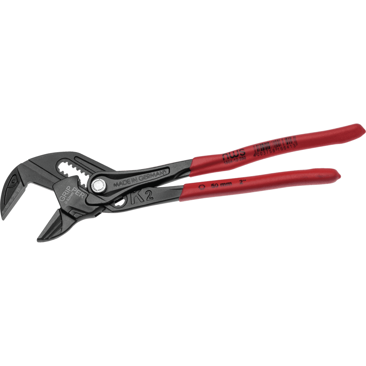 Кліщі переставні до гайок NWS L= 250 мм, гайки М0-50 мм