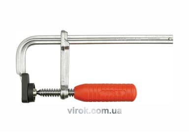 Струбцина кована з пластиковою ручкою YATO, l=160х80 мм [10/30]