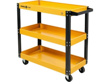 Візок для майстернь VOREL, 3 полки, на 4-х колесах, 77,5 х 76 х 35,5 см, макс. навантаж- 120 кг [1]