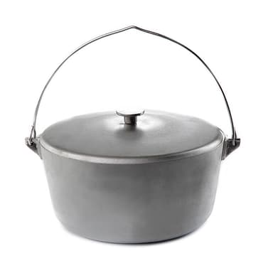 СИЛА Котел алюмінієвий з кришкою та дужкою 255мм 8л Хозтовари