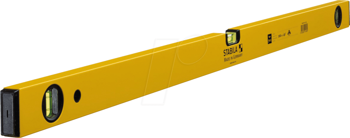Рівень STABILA Type 70-2 : L= 100 см. точн 0,50 mm/m. 3 капсули. 2 вертикальні