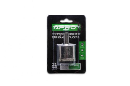 Свердло трубчасте з алмазним напиленням 32мм APRO