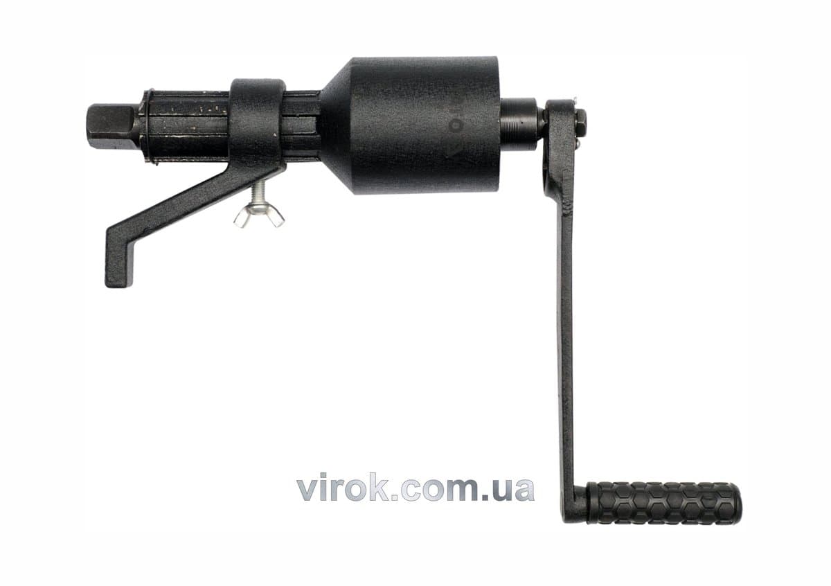 Вороток з редуктором YATO : квадрат 1", 2 швидкості. F= 4200 Нм, L= 330 мм [1/54]