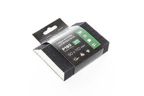 Губка шліфувальна чотирьохстороння кутова P180 APRO