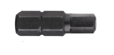 Насадка викруткова USH Industry. HEX 10 x 25 мм, Уп. 5 шт.