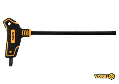 Ключ TORX VOREL : тип "Т", Т50 x 200 x 115 мм, Cr-V 6150(DW)