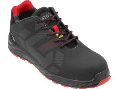 Туфлі робочі з синтетичної шкіри YATO PLATO S3S, розм. 42, з поліуретано-кевларовою підошвою [10]