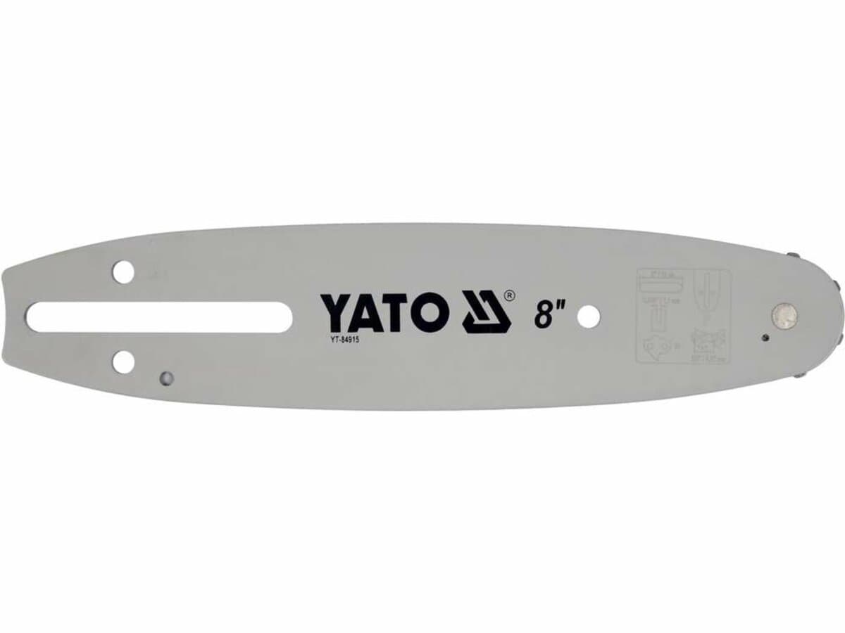 Шина для пили YATO l= 8"/ 20 см (33 ланки) 3/8" (9,52 мм).Т- 0,322" (8,2 мм)---YT-849470 [20]