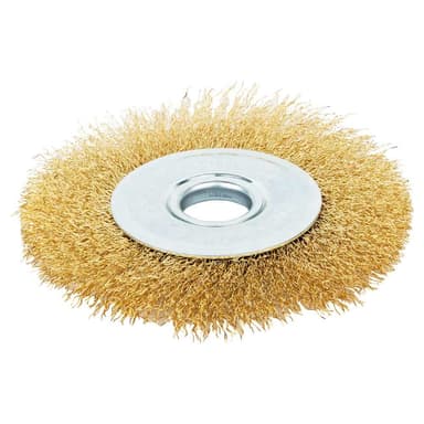SIGMA Щітка дротяна дискова Ø 125 мм Ø22.2 мм (латунь) GRAD