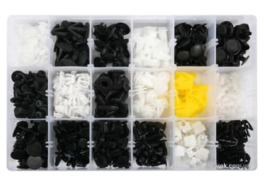 Шпинки для автосалоної обшивки HONDA YATO, різні, 18 типорозмірів, 418 шт. [20]