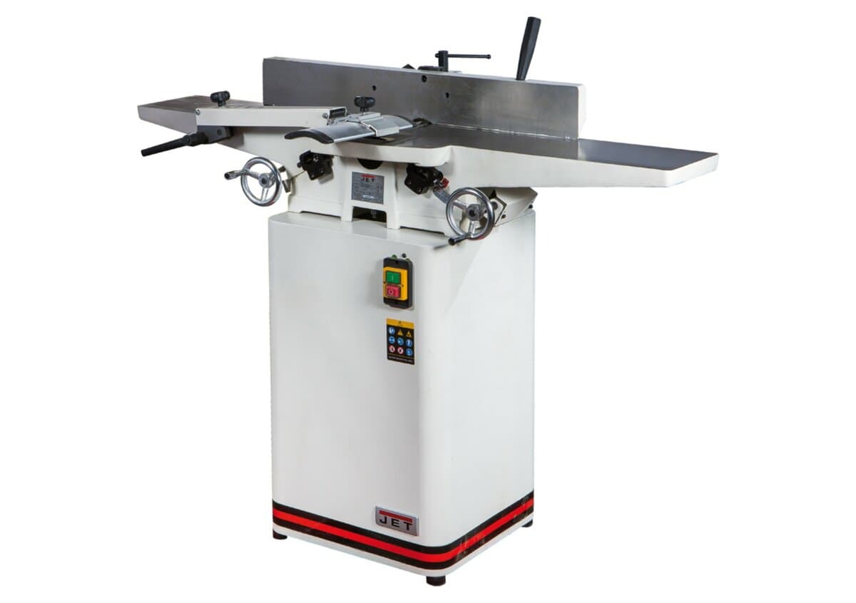 Фугувальний верстат JET JJ-6L-M : 230В, 1.5кВт. вал Ø=61мм, 3 ножі-155х19х3мм, (2 М)